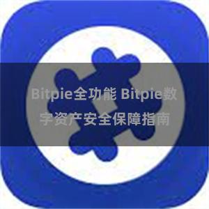 Bitpie全功能 Bitpie数字资产安全保障指南