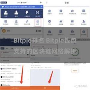 Bitpie排名 Bitpie钱包支持的区块链网络解析