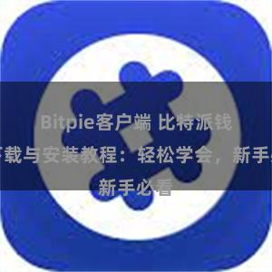 Bitpie客户端 比特派钱包下载与安装教程：轻松学会，新手必看