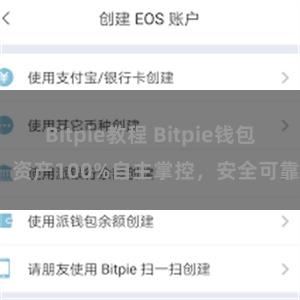 Bitpie教程 Bitpie钱包：资产100%自主掌控，安全可靠。