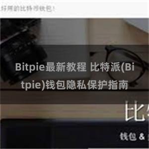 Bitpie最新教程 比特派(Bitpie)钱包隐私保护指南