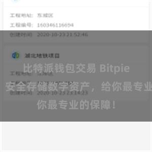 比特派钱包交易 Bitpie冷钱包：安全存储数字资产，给你最专业的保障！