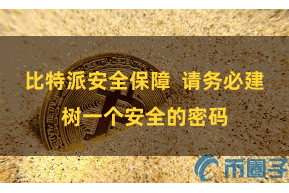 比特派安全保障 请务必建树一个安全的密码