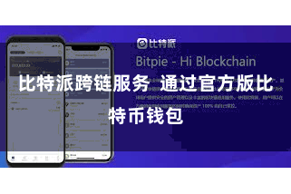 比特派跨链服务  通过官方版比特币钱包