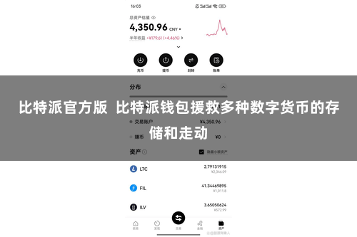 比特派官方版  比特派钱包援救多种数字货币的存储和走动