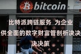 比特派跨链服务  为企业提供全面的数字财富管剖析决决策
